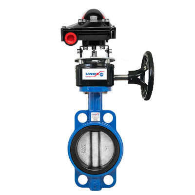 شیر پروانه‌ای گیربکسی (Gearbox Operated)